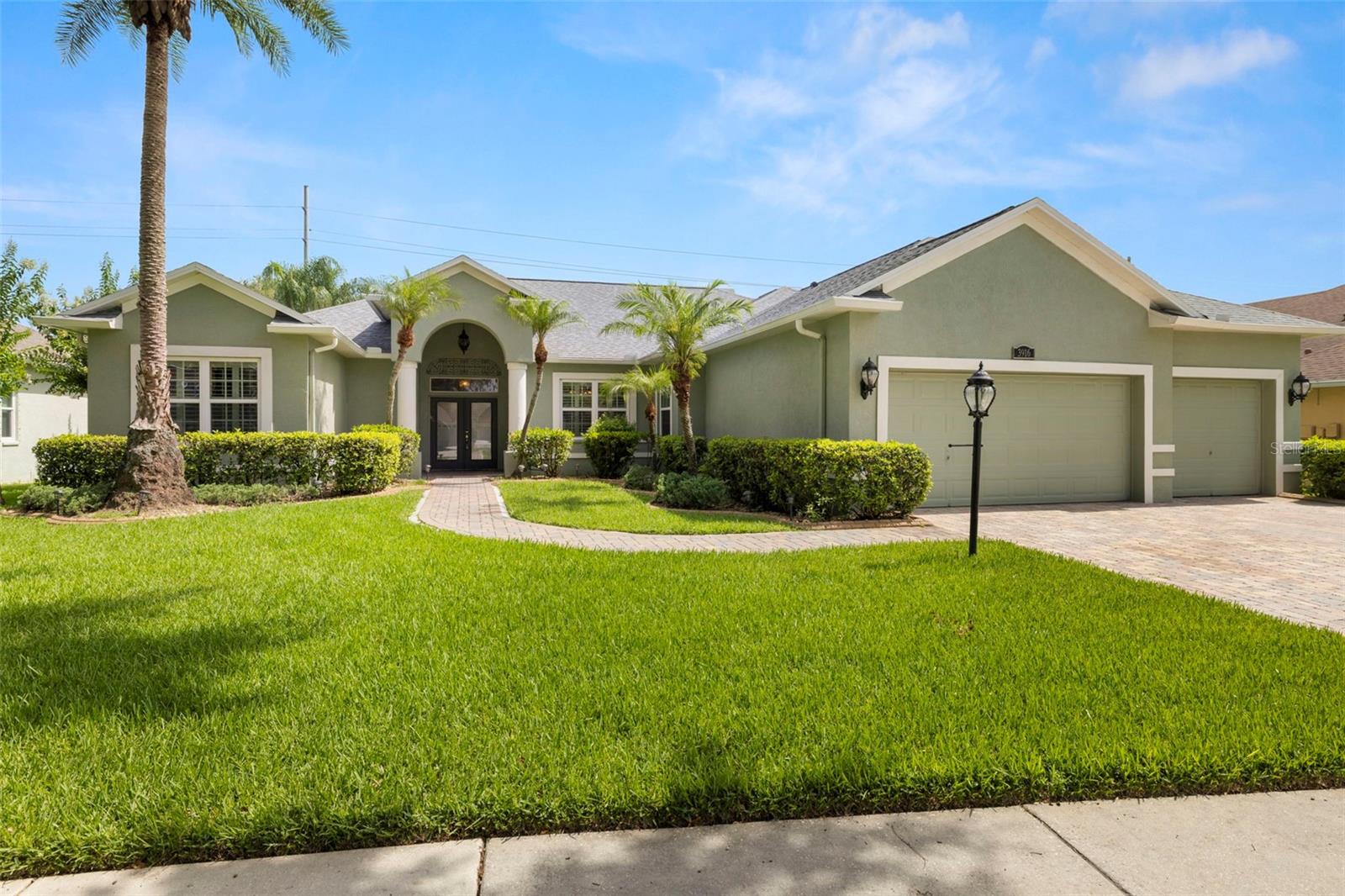 Elegantly upgraded and meticulously maintained, this executive pool and spa home offers luxury living with space, style, and comfort. Featuring 4 spacious bedrooms, 3.5 bathrooms, formal living and dining room, a bonus room with wet bar, and a 3-car garage, this home has it all—including access to a full bathroom from every bedroom!
Step inside through double leaded glass doors and be welcomed by a grand foyer with tray ceilings, crown molding, and views of the screened pool and spa area—complete with pavers and plenty of room to entertain.
The heart of the home features a chef’s kitchen with 42” wood cabinetry, cooktop, built-in oven µowave, custom pantry, and a cozy breakfast nook. The great room offers a double-sided fireplace and access to the bonus room, where the pool table and arcade games are included for tenant use.
Retreat to a luxurious master suite with a private sitting area, grand bathroom, and three custom walk-in closets. The secondary bedrooms include:
Bedroom 2: Direct access to a spacious guest bath
Bedrooms 3 & 4: Connected by a Jack-and-Jill bath with separated vanity and shower areas for efficiency
Additional highlights include: Energy-efficient windows, Real hardwood floors and tile, Plantation shutters and neutral, freshly painted interior
Oversized laundry room with sink and built-in cabinetry, Oversized 3-car garage and paver driveway
Included with Rent: Lawn care, Pool care, Lawn pest control
Pet Policy: Small pets may be considered with owner approval due to new hardwood flooring.
**Tenant processing fee: $125 (due with rent and deposit)
Enjoy luxury, space, and convenience—all in a peaceful setting close to shopping, dining, and commuter routes. Homes like this don’t last long—schedule your tour today!