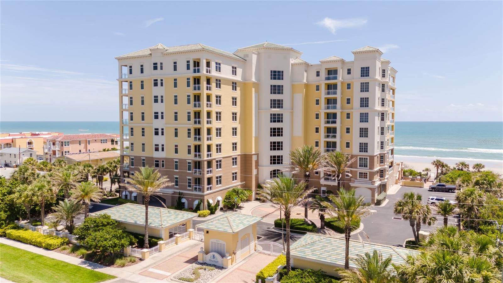Welcome to Seacrest Unit 803, <FULLY RENOVATED> an oceanfront gem in the highly desirable no-drive beach area of New Smyrna. 3546sf total area with a balcony of 617sf is truly a spectacular unit! This beautifully remodeled 3 bedroom, 2.5- bath condo offers breathtaking direct ocean views and is being sold fully furnished- turnkey and rental-ready.
The interior features Low VOC Luxury Vinyl Flooring ,Low VOC freshly painted walls, and cabinetry, top of the line appliances, including a built in Miele coffee maker, water osmosis system in kitchen and Water treatment for whole home. The spacious primary suite includes a high-end Toto Bidet toilet for added luxury. An owner's closet provides convenient storage if you choose to rent the unit
Seacrest is a Gated Community with outstanding amenities: Private Beach access, New seawall, a heated pool, hot tub, fitness center, dog run, and a community room ideal for entertaining. Whether you're looking for a full time residence, a second home, or a vacation rental investment, Unit 803 delivers the perfect coastal lifestyle.
Don't miss this opportunity to own a piece of Paradise in one of New Smyrna's most sought after beachfront communities