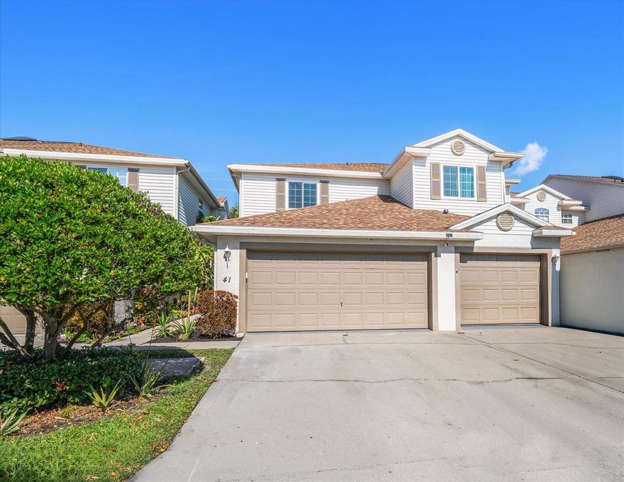 Welcome home! There's plenty of room for the whole family in this modern, beautifully appointed 4 bedroom 2.5 bath gem of townhouse in west central Pinellas County. Located adjacent to scenic Willow Lake, this quiet, walled, family-oriented community is in the perfect location to enjoy all of the activities that our area is noted for. Good schools, sandy beaches and plenty of shopping (Tyrone area) all nearby. The property offers a convenient first floor primary bedroom with ensuite bathroom and a walk-in closet. In the kitchen you will find All NEW (August 2025) stainless steel APPLIANCES and even the disposal has been replaced. All new impact-rated windows in 2021. Brand NEW ROOF in 2023(HOA maintained). New HVAC  3/2021, as well as a newer washer and dryer in the interior utility closet. The second floor offers three good sized bedrooms, a loft area for study or play and a full bathroom with a shower/tub combo. Enjoy a glass of wine or catch up on your reading in the tranquil covered, screened back patio. And there's plenty of room for vehicles and storage in the 2 car garage.  It's all waiting for you in Kenneth City!