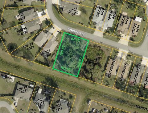 HEDGEWOOD CIRCLE NORTH PORT FL 34288