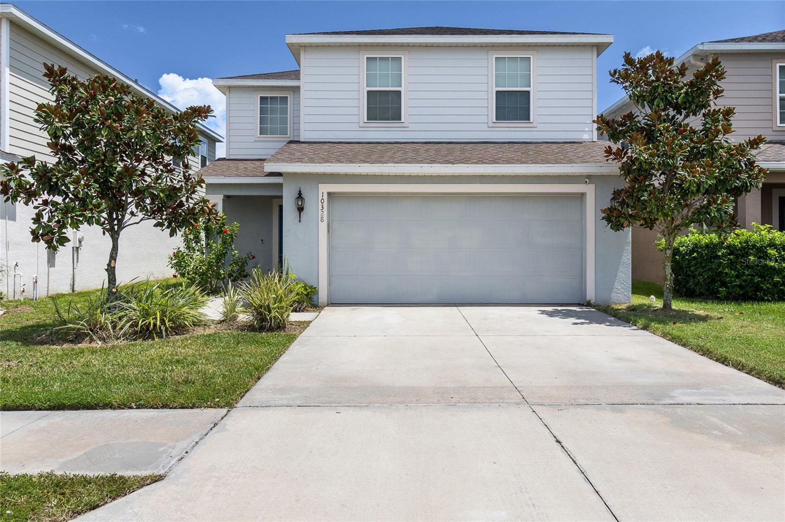 One or more photo(s) has been virtually staged. Welcome to this move-in ready home in the desirable Hawks Landing community of Land O’ Lakes! Featuring 4 bedrooms, 2.5 bathrooms, an office, and a 2-car garage, this residence offers the perfect blend of space, style, and comfort.
The first floor features a private office and half bath, ideal for working from home or hosting guests. The open-concept kitchen flows into the dining and living areas, with beautiful water views from the kitchen, living room, and outdoor spaces — perfect for both everyday living and entertaining.
Upstairs, all bedrooms are thoughtfully arranged for privacy. The owner’s suite is a true retreat, offering his-and-hers closets and a modern bathroom with a walk-in shower and dual vanities. Three additional bedrooms, loft and a full bathroom complete the upper level.
Recent upgrades include brand new luxury vinyl flooring throughout the home and fresh interior paint ensuring the home is move-in ready. Outside, enjoy a covered lanai with serene water views, creating the perfect setting for relaxation or gatherings.Located close to shopping, dining, top-rated schools, and major highways, Hawks Landing combines convenience with a peaceful neighborhood feel.
Don’t miss this opportunity — schedule your private showing today!