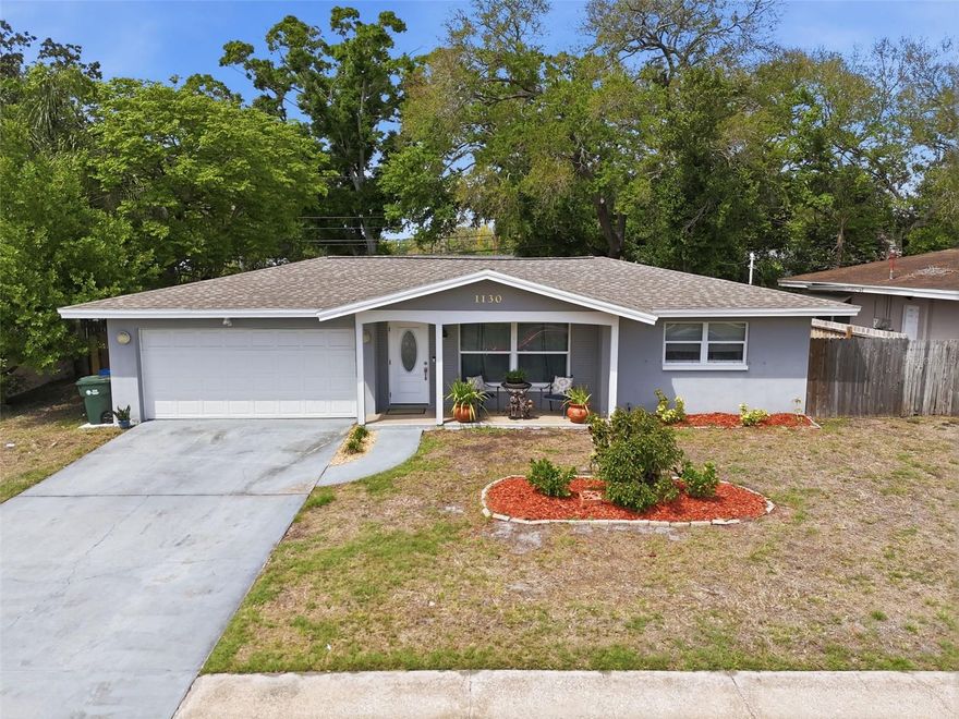 Beautifully maintained 3-bedroom, 2-bath home with a desirable split floor plan and a 2-car garage, ideally located just minutes from the Gulf beaches! High and dry with no flood insurance required, this home offers peace of mind along with comfort and style. The updated kitchen (2020) opens to the main living areas, creating a light and inviting space perfect for everyday living and entertaining. Enjoy carefree tile and laminate flooring throughout, along with new interior doors that add a fresh, modern touch.
A versatile 176 sq ft bonus room—currently used as a dining room and not included in the heated square footage—offers endless possibilities as a home office, playroom, or flex space to suit your needs. Major updates include a roof (2018) and A/C (2021), providing added value and efficiency. Step outside to a newly fully fenced backyard, perfect for pets, gatherings, or simply relaxing in your own private outdoor space.
Conveniently located near shopping, public transportation, and major thoroughfares.  The Highland Recreation Center is a couple blocks away as well as the Largo Central Park.  A fantastic opportunity to enjoy Florida living at its best!