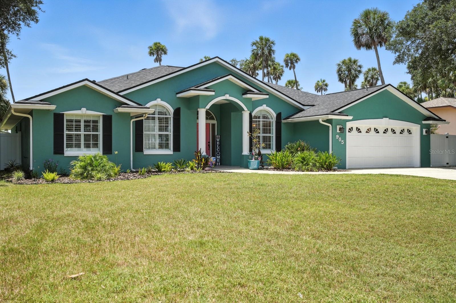 Welcome to this coastal masterpiece in the heart of Flagler Beach! This stunning POOL HOME - 6-bedroom, 4-bath home offers the perfect blend of space, style, and Florida living. Step inside to a bright, open floor plan featuring an eat-in kitchen that flows beautifully into a spacious living room with direct views of your private, screened-in pool.
The master suite boasts dual sinks, dual walk-in closets, a soaking tub, and a separate shower – your personal retreat. The in-law suite with its own private bedroom and bath offers flexibility for guests, extended family, or a private office space. All other bedrooms are generously sized, providing comfort and versatility. Just off the main living area, a dedicated laundry room with a sink and built-in cabinets adds convenience and functionality.
Enjoy the best of outdoor living with a spacious front yard and a huge backyard, perfect for entertaining, relaxing, or creating your dream garden oasis. This home truly has it all – space, location, and lifestyle – just minutes from the sand and surf of beautiful Flagler Beach.
Don’t miss this rare opportunity to own a piece of paradise!