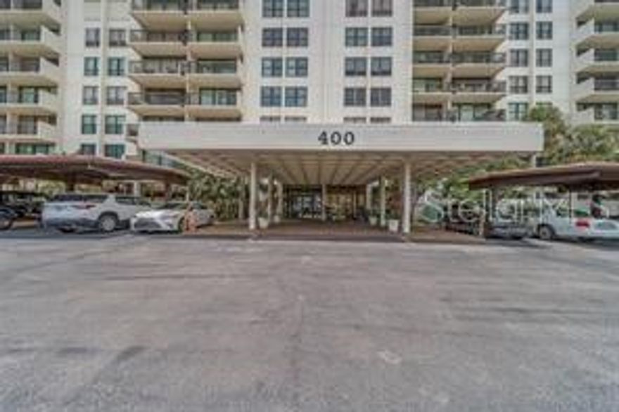 Welcome home to this beautiful 2-bedroom, 2-bathroom condo offering breathtaking Intracoastal views. Enjoy a bright and airy interior with  stylish plantation shutters in every room that enhance the abundance of natural light.  Evening sunsets from the balcony and over looking the pool and spa offer the perfect ending to a beautiful day . This lovely condo features an in-unit washer and dryer. The community offers resort-style amenities including heated pool and spa surrounded by tropical landscaping, cabanas, and lounge chairs, as well as a fitness center, community room  kitchen, bike storage. The HOA covers everything except electricity, (basic cable and internet included) making for truly hassle-free living. This all-ages community makes it ideal for anyone desiring the island lifestyle.  Moments away from world-famous Clearwater Beach, and close to shopping, dining, bars, and the Clearwater Marine Aquarium. Here's your opportunity to live the Island lifestyle!