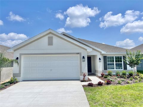 A home in HAINES CITY