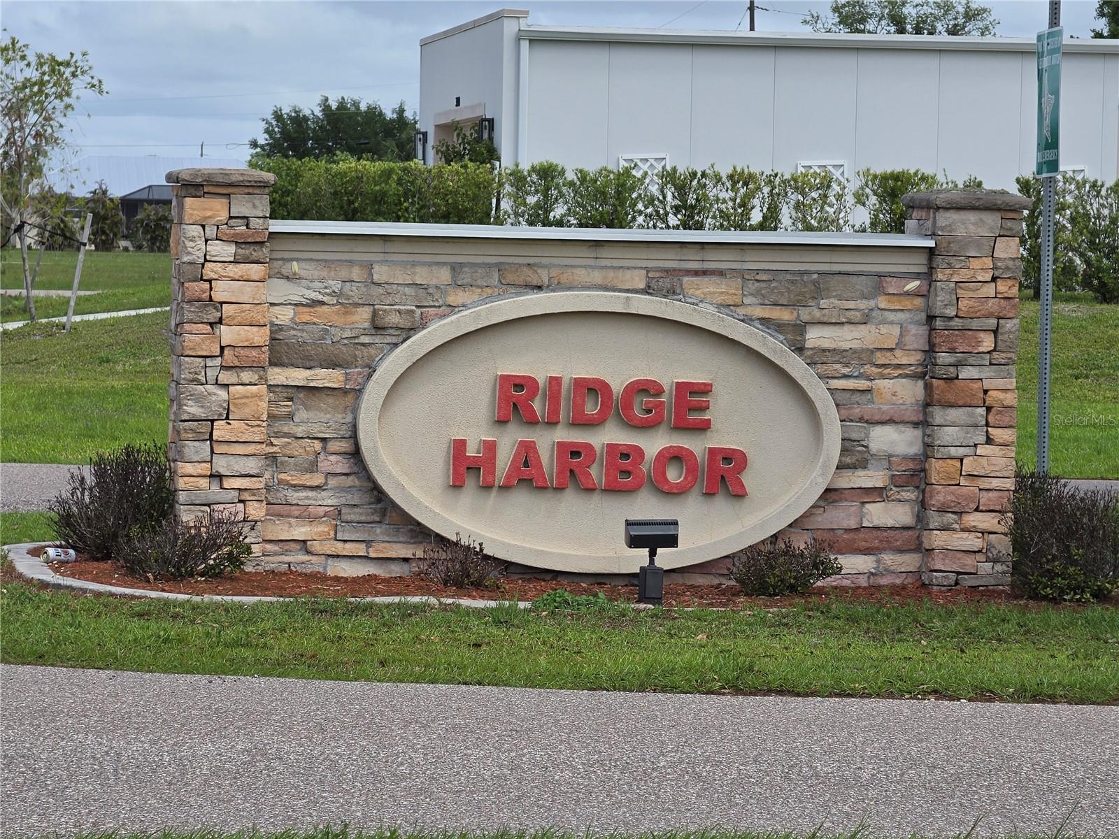 RIDGE HARBOR 1ST ADD - Land