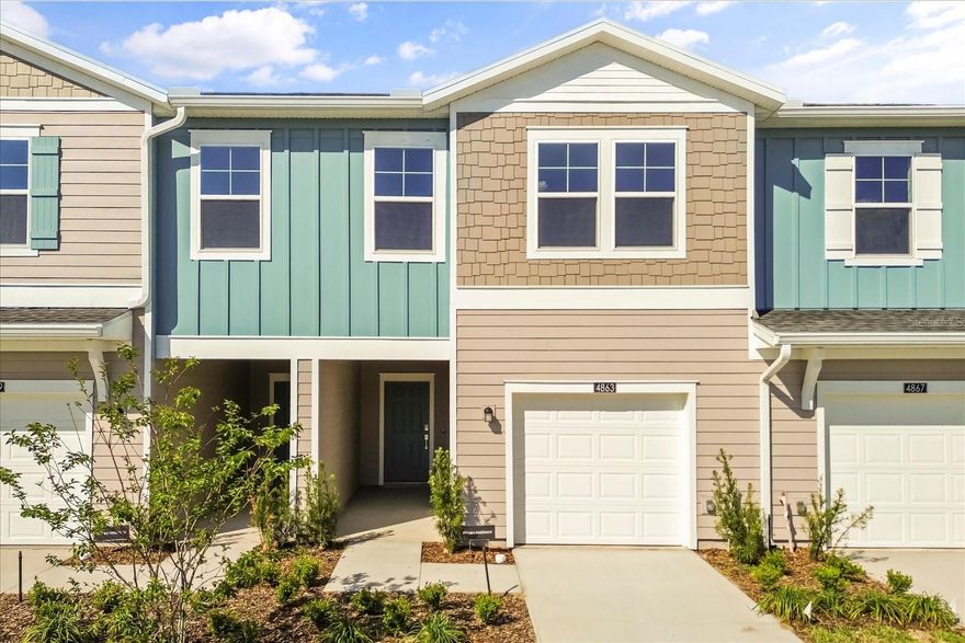 Welcome to this beautifully designed 3-bedroom, 2.5-bath townhouse located in the highly desirable Marion Ranch—a vibrant, master-planned community offering the perfect blend of comfort, style, and convenience.
This modern home features a spacious open-concept layout, ideal for both everyday living and entertaining. The kitchen serves as the heart of the home, complete with sleek cabinetry, ample counter space, and a functional design that flows seamlessly into the living and dining areas. Upstairs, you’ll find generously sized bedrooms, including a comfortable primary suite with a private bath and plenty of closet space.
Enjoy low-maintenance living with HOA-covered lawn care and internet, giving you more time to relax and enjoy everything the community has to provide.
Marion Ranch delivers a true resort-style lifestyle with top-tier amenities including a clubhouse, fitness center, resort-style pool, tennis and pickleball courts, scenic walking trails, dog park, and more—perfect for an active and social lifestyle.
Conveniently located near shopping, dining, and major highways, with easy access to Orlando and surrounding areas, this home offers both tranquility and accessibility.
Don’t miss the opportunity to live in one of Ocala’s fastest-growing communities—schedule your showing today!