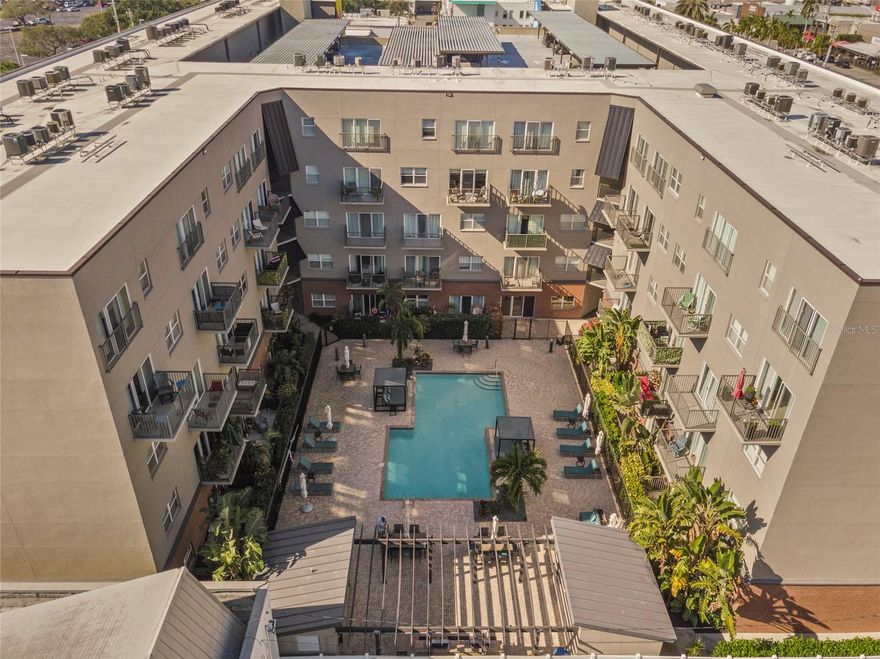 Convenience, style, and location come together in this beautifully updated first-floor residence at 1010 Central. The seller is offering a 1% lender credit at closing, adding even more value to this exceptional opportunity.

With soaring 10-foot ceilings, hardwood flooring, new PGT impact windows, and a thoughtfully designed layout, the unit feels open and refined while remaining comfortable for everyday living.

The kitchen and bathroom have been fully renovated, featuring granite countertops, stainless steel appliances, an updated pantry, and a water filtration system under the sink. A spacious walk-in closet provides excellent storage, and most appliances remain under warranty, with several replaced within the past year.

The home includes one assigned gated parking space, with the option to purchase a second— a rare and valuable feature in this highly sought-after area.

Residents enjoy access to desirable community amenities including a fitness center, bike room, social lounge, and a resort-style pool area with barbecue grills—ideal for relaxing or entertaining.

Perfectly positioned on Central Avenue, you’re just steps from Tropicana Field and surrounded by dining, shopping, arts, and entertainment. Downtown St. Petersburg is minutes away, and the Gulf beaches are approximately a 15-minute drive.

This fully renovated unit offers modern upgrades, premium amenities, and an unbeatable location—schedule your private showing today and take advantage of this rare opportunity.