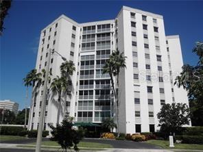 Updated 9th floor two bedroom, two bathroom condo in Regency House with serene city view. Located in the heart of downtown Sarasota and just opposite the Bayfront and Marina Jacks, the Regency House is one of the most desirable buildings in Sarasota. Walking distance to the shops, restaurants, theater and the arts. All window and sliders have been upgraded to hurricane resistant and the former lanai has been enclosed and tiled to add additional square footage to the living room/ dining room area. Newer Bosch washer/dryer has been installed for added convenience.
Amenities include 24 hour Concierge, fitness center, clubroom with kitchen and outdoor swimming pool.
AVAILABLE 10/1/2025