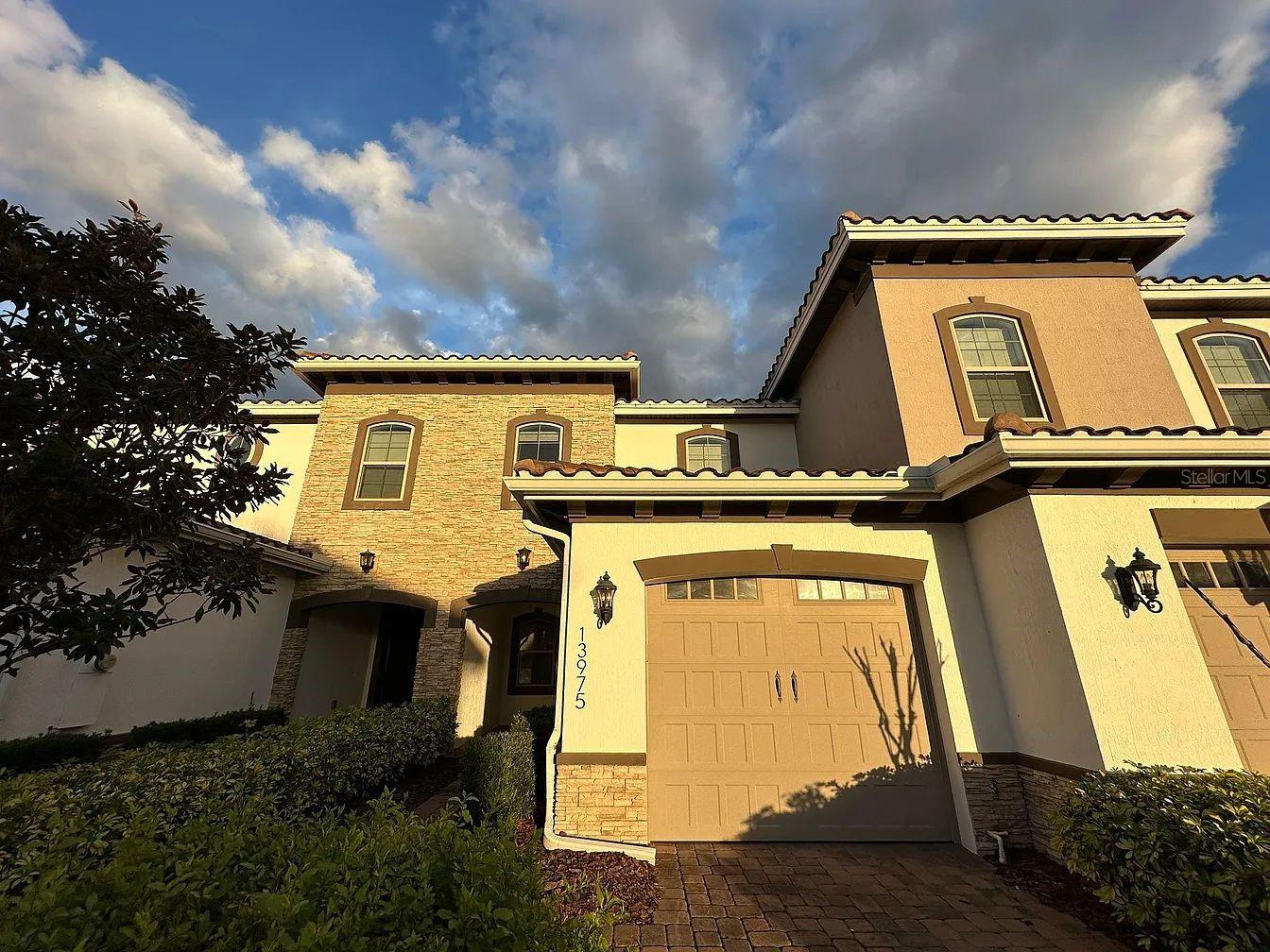 Welcome to an extraordinary neighborhood experience! Your search ends here at Eagle Creek, where the impressive entrance, lush tropical landscaping, and Mediterranean-inspired architecture await you behind the guarded gates. Nestled within this picturesque community is a charming 3-bedroom, 2.5-bathroom townhouse adorned with upgraded features. Upon entering, you'll be greeted by a modern open floor plan, expansive living and dining areas, and soaring 9-foot ceilings. The kitchen, a haven for culinary enthusiasts, boasts stainless steel appliances, granite countertops, and abundant espresso cabinets. A spacious corner pantry and oversized island make entertaining a delight! Upstairs, discover the bedrooms, bathrooms, and convenient laundry room. Eagle Creek offers 24-hour security and an array of amenities including a pool, tennis courts, golf, fitness center/clubhouse, and dog park. Top-rated schools, diverse dining options, and premium shopping are just moments away. Conveniently situated near Medical City, VA hospitals, the USTA National Campus, Orlando Airport, and major expressways, this location provides easy access to all of Orlando's attractions. Don't miss out on the opportunity to live in this stunning townhome in the coveted Lake Nona area! Contact us today to schedule your showing.
Application Fee: $300/ household
Security Deposit: $2,500
First and Last Month's Rent must be paid upon signing the contract.