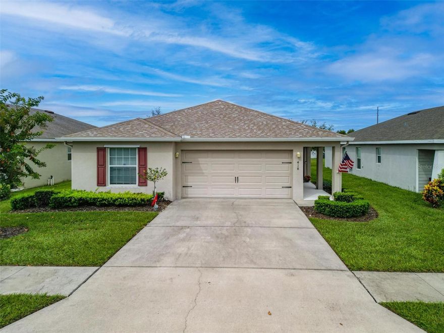 Welcome to this charming four-bedroom, two-bath home nestled in the desirable Normandy Heights community, a proud offering from Highland Holmes. This residence features an inviting open concept floor plan that seamlessly blends modern living with comfort. As you step inside, you’ll be greeted by luxury vinyl plank flooring that flows throughout the main living areas, while cozy carpeting enhances the warmth of each bedroom. The heart of the home, the kitchen, boasts stunning granite countertops and is equipped with new stainless steel appliances, including a microwave with an innovative air fryer feature, making it a culinary enthusiast’s dream. The convenient breakfast bar provides the perfect spot for casual dining or entertaining guests. Enjoy the ease of indoor-outdoor living with sliding glass doors leading from the breakfast room to a screened-in lanai, ideal for relaxing mornings or evening gatherings. The open backyard is a gardener's paradise, featuring raised garden beds flourishing with sage, Romaine tomatoes, sweet potatoes, and a variety of other vegetables, perfect for those who appreciate homegrown produce. Located just a stone’s throw from Highway 17, this home offers direct access to shopping, restaurants, and local attractions, making it an ideal choice for both convenience and lifestyle. Don’t miss the opportunity to make this delightful property your new home.