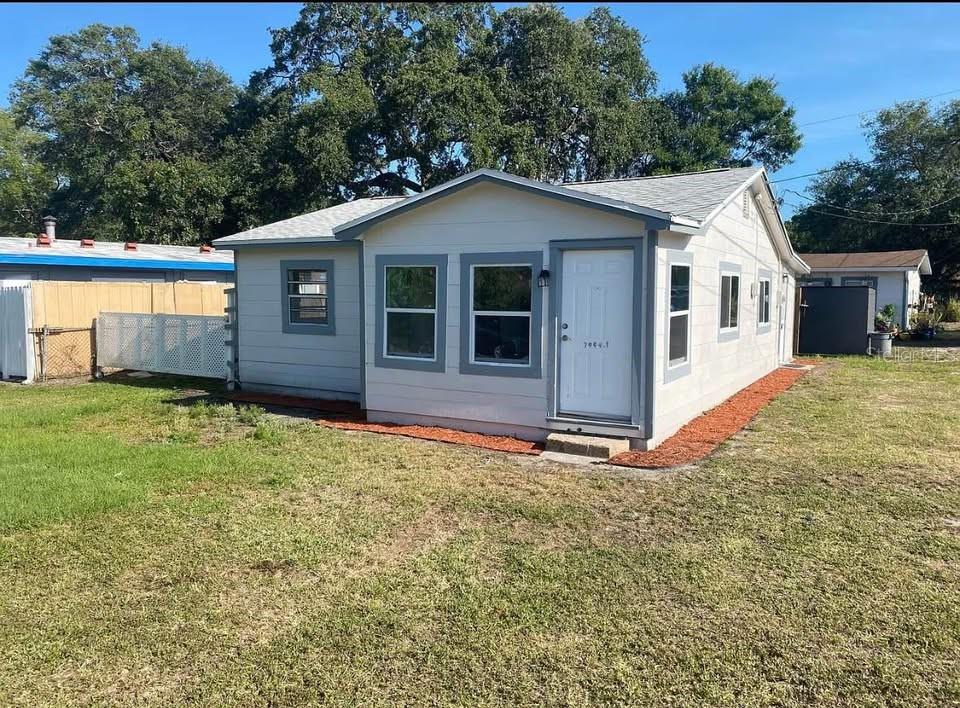 UTILITIES INCLUDED AND PETS ALLOWED!!Cute Florida bungalow for rent. Huge laundry room with full size washer and dryer. Just a security deposit and one months rent to move in. There is a large living room, the bedrooms are good size and it is just minutes to the Gulf of Mexico. Nice quiet street on a corner lot in Central St. Pete. Dont miss out on this great opportunity.