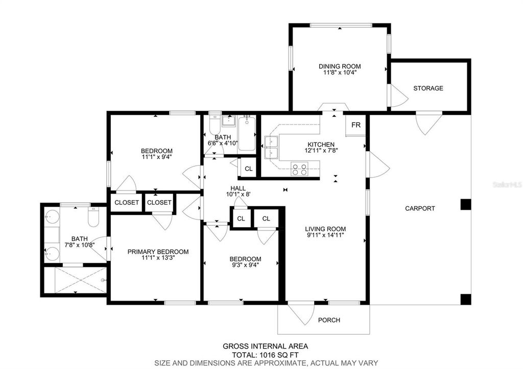 Photo of 1240 Woodland Avenue, Lakeland, FL 33801 (MLS # TB8436786)