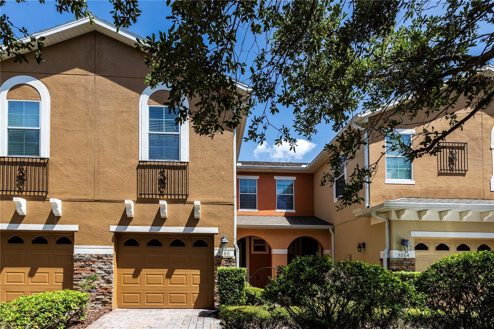 Desirable 2-story end unit in Oviedo at Clayton Crossings is ready for move in. This highly sought-after three-bedroom townhome boasts fresh paint throughout, new HVAC, and new carpeting on staircase and upstairs bedrooms. Two full bathrooms are upstairs and a half guest bath on the main floor. The kitchen features quartz countertops. The primary bedroom features an en suite bathroom complete with separate shower and sunken tub. Clayton Crossing is a peaceful, private, gated neighborhood with a beautiful community pool and easy access to the Cross Seminole Trail. Convenient shopping, 417 and major highways, and easy access to UCF, Valencia, Full Sail, and Rollins College make it a great place to live. You won't find a better location in Seminole County! This one won’t last long! Call today to see this lovely home.