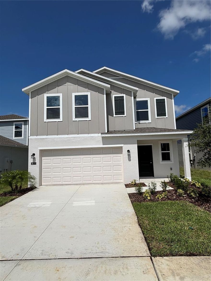Presenting an exquisite, brand-new 5-bedroom, 2.5-bathroom residence available for rent. This home is situated within a prestigious, resort-style community, offering an unparalleled living experience.
Your new home is a sanctuary of comfort, while the surrounding neighborhood provides endless opportunities for recreation and relaxation.
Property features and community amenities
• Resort-style living: Enjoy exclusive access to a wealth of community amenities, including tennis courts, a basketball court, and a volleyball field.
• Poolside paradise: Unwind by the large swimming pool or host unforgettable gatherings at the charming tiki hut area.
• State-of-the-art fitness: Stay active and healthy with the convenience of a fully-stocked, on-site gym located in the community clubhouse.
• Worry-free living: The rental price includes both Wi-Fi and lawn care, ensuring a seamless and effortless lifestyle.
This is more than just a house—it's a complete lifestyle upgrade. Seize the opportunity to live in this sought-after community. Contact us today to schedule your private tour!