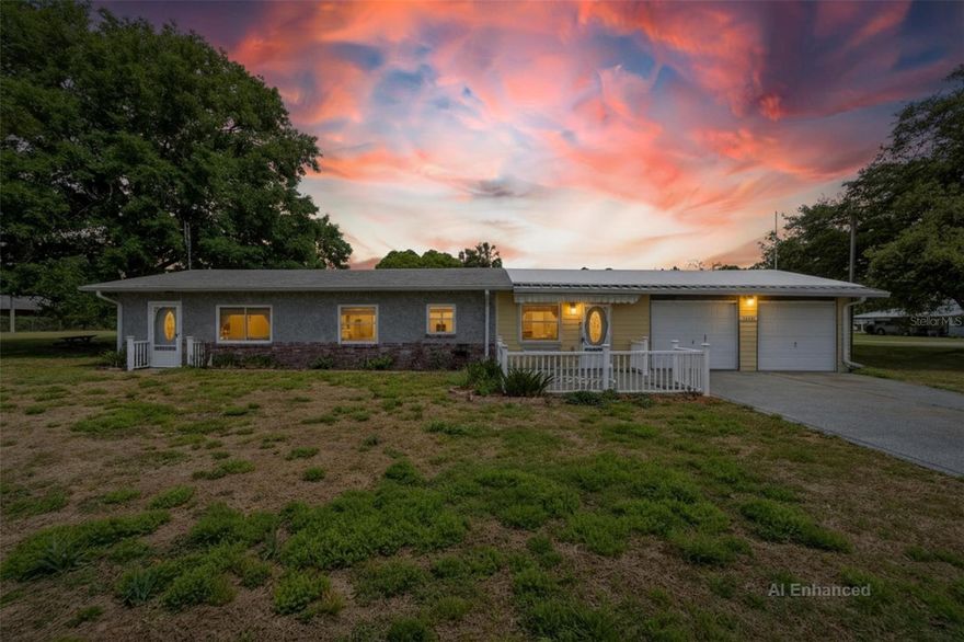SPACIOUS CORNER LOT • 2 BEDROOM + MULTIPLE LIVING AREAS • 2-CAR GARAGE WITH WORKSHOP • 55+ COMMUNITY LIVING

Welcome to easy, comfortable living in a vibrant 55+ community where there’s always something to do and neighbors quickly become friends. Sitting on an oversized .27-ACRE CORNER LOT, this well-maintained home offers space, flexibility, and the kind of layout that just makes sense for everyday living.

Step inside and you’ll immediately notice the multiple living areas, giving you options for relaxing, entertaining, or creating a dedicated hobby or TV space. Natural light fills the home, and the layout flows easily from room to room, making it feel open yet functional.

The eat-in kitchen offers plenty of room to cook and gather, with great cabinet space and easy access to both living areas—perfect for staying connected whether you're hosting or enjoying a quiet night in.

This home features a comfortable 2-bedroom, 2-bath layout, with tiled showers and a smart floorplan that provides privacy when needed. Both bedrooms offer generous space, while the additional living area gives you flexibility for a home office, craft room, or guest overflow.

Out front, enjoy your own cozy patio area—ideal for morning coffee or unwinding in the evenings. The oversized lot provides extra breathing room and a sense of openness you don’t always find in community living.

The 2-CAR GARAGE WITH WORKSHOP is a standout feature, offering tons of space for storage, projects, or hobbies—perfect for anyone who needs that extra room to tinker or stay organized.

Major perks include NO LOT RENT and a LOW YEARLY FEE that includes WATER, keeping monthly expenses manageable while still enjoying a well-kept community. Larger pets are allowed (with some restrictions), which is a rare and valuable bonus.

Residents enjoy access to a clubhouse, shuffleboard, and a full calendar of activities, creating a true community feel with plenty of opportunities to stay active and social.

Conveniently located near grocery stores, dining, and everyday essentials, everything you need is just minutes away, while still enjoying the quiet and comfort of your neighborhood.

If you’ve been looking for space, functionality, and community all in one—this is it. Schedule your showing TODAY!