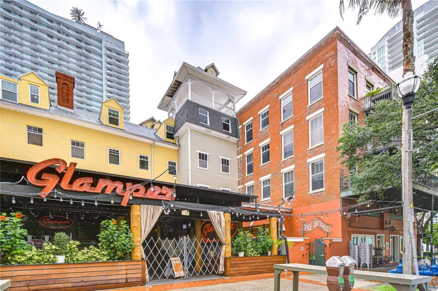 Welcome to the Rocking Johnny Condo, a one-of-a-kind 2-bedroom, 2-bath residence in the historic and iconic Detroit Building in the heart of downtown St. Petersburg.

Beautifully remodeled with upscale finishes, this unique condo offers a truly unmatched feature — a direct overlook of the legendary Jannus Live stage. With a view unlike any other in the building, this home delivers an energetic, vibrant atmosphere that captures the essence of downtown living.

Inside, you'll find a thoughtfully updated interior blending modern style with historic character. Step outside and you’re immediately immersed in one of the most walkable locations in the city, just off Central Avenue — surrounded by dining, nightlife, shopping, and entertainment.

This is not your typical condo — it’s for the buyer who wants to feel the pulse of downtown, enjoy live music from their own space, and embrace a lifestyle full of energy, culture, and convenience.

If you’re looking for quiet and conventional, this isn’t it. If you’re looking for character, location, and an unforgettable view — welcome home.