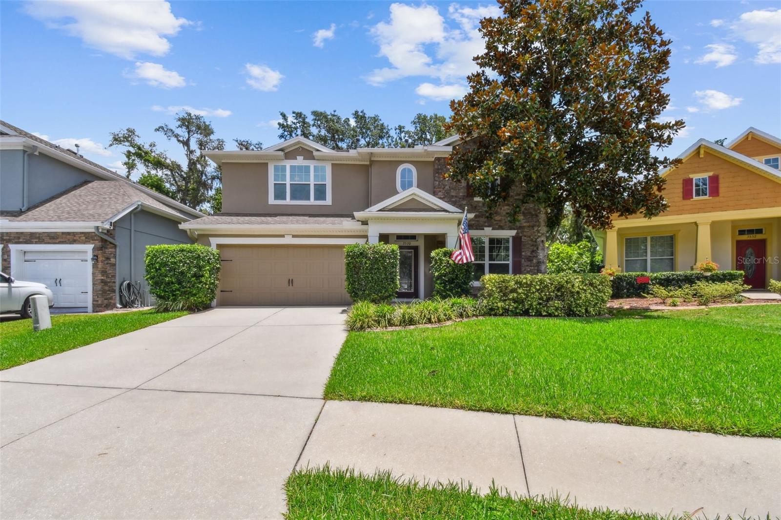 Discover this model-like home nestled in the gated community of Brookwood—one of Brandon’s best-kept secrets. Backing up to peaceful, private views with no rear neighbors, this stunning David Weekley-built Gableridge floor plan offers an open, light-filled layout that's perfect for making lasting memories. As you step inside, you’ll immediately notice the thoughtful design, quality craftsmanship, and inviting atmosphere that make this home truly special.
French doors open to a versatile front study—ideal for a home office, art studio, or quiet reading space. The gourmet kitchen is a chef’s delight, featuring granite countertops, an abundance of cabinetry, a spacious center island, walk-in pantry, gas range, stylish tile backsplash, pendant lighting, and a cozy breakfast nook. Just off the kitchen, a dedicated dining area provides the perfect setting for hosting family dinners or elegant gatherings. The expansive living room is both inviting and functional, anchored by a custom woodwork built-in, complete with practical storage and a dedicated space for a large-screen TV, adding style and sophistication to the space.
Retreat to the main-level owner’s suite, where luxury and relaxation await. A custom millwork feature wall adds elegance, while the en-suite bath impresses with dual vanities, shiplap accents, a garden tub, walk-in shower, and an oversized walk-in closet.
Upstairs you will find three additional bedrooms, a large 19’ x 10’ bonus room, full bathroom and walk-in storage room—offering space and flexibility for everyone.
Whether you're entertaining family and friends or enjoying a quiet evening at home, the screened-in lanai is the perfect spot to unwind. Take a refreshing dip in the sparkling saltwater pool, surrounded by a privacy vinyl fence for ultimate seclusion. The beautifully finished tongue & groove ceiling adds a touch of warmth and character, creating an ideal outdoor retreat.
The community is conveniently located near great schools, shopping, restaurants, recreation and has easy access to I-75 or the crosstown expressway. Schedule your private showing today and discover the lifestyle this exceptional home has to offer!