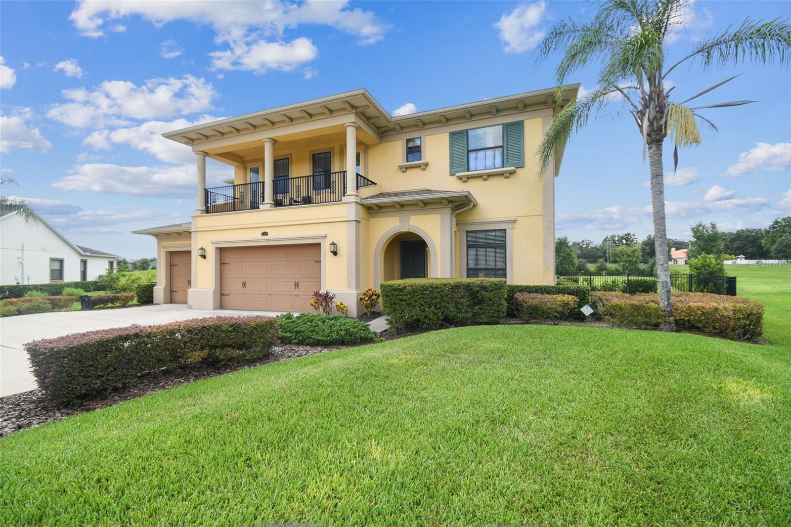 Exquisite Estate Home in the Distinguished Cordoba Estates
5 Bedrooms, 3.5 Bathrooms, Pool and Spa, 40,285 Sq Ft Lot.
Welcome to your private sanctuary in the exclusive, gated enclave of Cordoba Estates, a community known for its elegance, space, and tranquility. Built in 2014 and ideally located on a peaceful cul-de-sac, this exceptional 5-bedroom, 3.5-bath residence spans over 4,500 square feet of thoughtfully designed luxury and sits on an expansive 40,285 sq ft lot with lush landscaping, a resort-style pool, and a three-car garage.
Step inside to discover an inviting open-concept layout that effortlessly blends refined living with everyday comfort. The heart of the home is a gourmet chef’s kitchen, appointed with a premium propane gas range, 42” designer wood cabinetry, granite countertops, a large center island, and generous storage, perfect for everything from intimate dinners to grand entertaining.
The home is also equipped with a whole-house water softener system, ensuring enhanced water quality and long-term care for your appliances and fixtures.
The first-floor primary suite provides a peaceful retreat, complete with a spa-inspired en-suite bathroom featuring dual granite vanities, a soaking tub, a walk-in shower, and two spacious walk-in closets. French doors lead to a versatile home office and den, ideal for working remotely or creating a quiet reading nook.
Upstairs, enjoy a generous loft and bonus room that opens to a private balcony, perfect for movie nights, game days, or a play area. Four additional upstairs bedrooms include a convenient Jack-and-Jill bath, offering both comfort and functionality for family and guests.
Outside, your backyard oasis awaits: a sparkling pool surrounded by mature landscaping provides serenity, privacy, and the ultimate space for outdoor entertaining.
As a resident of Cordoba Estates, you’ll enjoy access to resort-style amenities including a community pool, tennis and basketball courts, dog park, playground, and scenic walking trails, all within a secure, gated setting of 800 acres and 286 executive-style homes.
Located just minutes from major highways, top-rated schools, premier shopping, dining, and medical facilities, this home delivers both luxury and convenience.
Don’t miss this rare opportunity to own a true gem in one of the area’s most desirable communities. Schedule your private tour today and experience the lifestyle you’ve been dreaming of.
