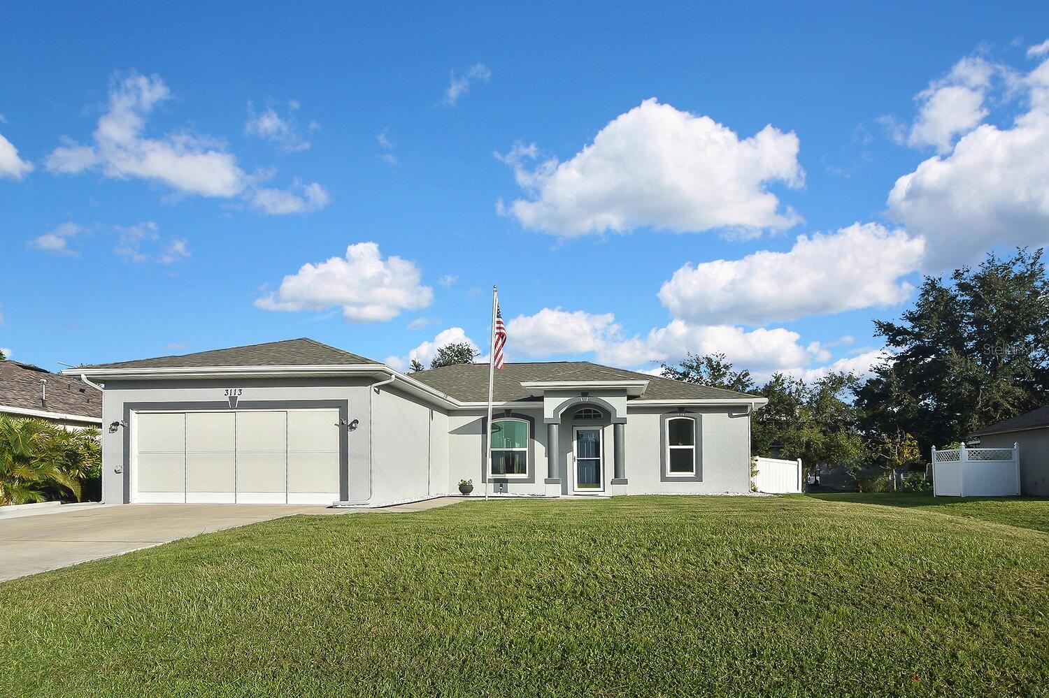 Welcome to your dream home in a great location! Enjoy easy access to I-75, shopping, beaches, the gorgeous Sunseeker Resort, and all your favorite destinations! After investing over $40,000 in this home to add even more luxury lifestyle and safety features, the seller’s move to reunite with family gives a new owner the opportunity to enjoy all the upgrades. Some of the upgrades include nearly $30,000 for new impact windows and storm screen for the lanai. New kitchen appliances. Whole-house Reverse Osmosis water system. New roof in the last 2 years. Screened and air-conditioned garage. Unwind in the luxurious master bedroom, featuring a generous walk-in closet for your wardrobe. With additional flexible living spaces, you'll have plenty of room to create your ideal home office, hobby room or workout area to suit your lifestyle. The primary bathroom offers an added touch of convenience with double sinks and good under sink storage. Step outside into the fenced backyard oasis, perfect for simply enjoying your solitude. Take a refreshing dip in the private in-ground pool on hot summer days, and relax in the covered sitting area, ideal for sipping your morning coffee. This is Florida living at its finest!