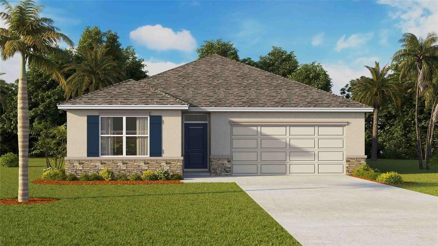 One or more photo(s) has been virtually staged. Under Construction. The builder is offering buyers up to $25,000 towards closing costs with the use of a preferred lender and title company. Farm at Varrea offers new homes in Plant City, less than 10 minutes from I-4. Easy access to the interstate provides a seamless commute to the large surrounding cities such as Tampa, Orlando, and Lakeland.
Farm at Varrea, nestled among grand oak trees, provides a small-town, rural feel, yet allows homeowners to be immersed in all that Plant City can provide. Just 11 minutes away, you'll find Downtown Plant City with a main street bustling with unique shops, restaurants, and entertainment. Not only is the community in a prime location, but it sits in the center of the Strawberry Capital, where the famous Strawberry Festival is held annually, bringing rides, vendors, and live entertainment to the city.
Each home features thoughtfully designed, open-concept floor plans to suit every lifestyle and built with durable concrete block construction on the first and second stories and includes Smart Home System for seamless modern living.
Pictures, photographs, colors, features, and sizes are for illustration purposes only and will vary from homes as built. Home and community information, including pricing, included features, terms, availability, and amenities, are subject to change and prior sale at any time without notice or obligation. Materials may vary based on availability.