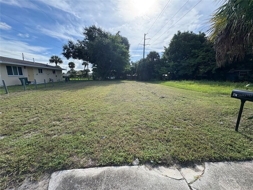 Build your dream home on this 0.17-acre lot at 714 Johnson Street in Cocoa, FL 32922. The lot is ready for construction and located in a developed area with new and existing homes nearby. It offers a prime location just minutes from main streets, SR-520, and N Cocoa Blvd, and only 7–10 minutes from I-95 and 2 minutes from U.S. Route 1, providing easy access to the Space Coast and beyond. Cocoa Beach is about 15 minutes away, and nearby schools.