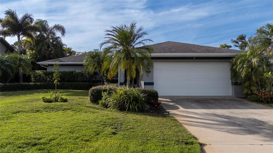 Tropical Private Resort Like Living in this Absolutely Stunning Completely Renovated Open Concept 3 bedroom, 2 bath, 2 Car Garage Home with a Fabulous Heated Caged in Pool. Some of the upgrades include Completely Updated Kitchen, and baths (2018-2021), All New Hurricane Windows with Hurricane Panels for Sliders (2018), Pool Cage Completely Rescreened, Replaced all Hardware, and Repainted (2020), New A/C System (2017), All New HVAC Duct Work (2018), New Hot Water Tank (2023) Solid Bamboo Flooring throughout (2018), New Laundry/ Appliances (2018), New Ceiling Fans, and Light Fixtures (2018), New Pool Pump and Heater (2016), Plantation shutters, Fresh Paint, Stainless Steel Appliances, Solid Surface Counters and more. The Open Floor plan with vaulted ceilings is great for entertaining. The lovely caged in heated in ground pool with paver deck has a covered space for dining and relaxing. The Professionally landscaped and fully fenced in back yard with lush green zoysia grass. Palma Sola Village is a wonderful neighborhood with great schools and shops all super close by, with Biking distance to the bay on Palma Sola causeway, and less then 5 miles to the Pristine Beaches of Anna Maria Island. Furnishings may be negotiated on a separate contract.