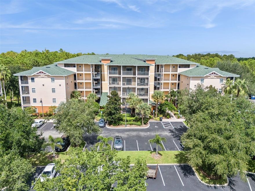 Discover the perfect blend of relaxation and convenience with this stunning, fully furnished 3-bedroom, 2-bathroom condo on the third floor of the highly sought-after Caribe Cove Resort. Ideal for a vacation home or investment property, this unit offers a spacious and comfortable layout. Enjoy serene mornings and tranquil evenings on your private, screened-in balcony with a picturesque wooded view. Caribe Cove Resort provides a wealth of amenities that will make every stay feel like a true escape. Indulge in the heated infinity pool and hot tub, or maintain your workout routine at the 24-hour fitness center. For added convenience, the resort features a 24-hour front desk, sauna, and concierge services. Located just a short drive from Central Florida's world-famous attractions like Walt Disney World and Universal Studios, as well as an abundance of dining and shopping options, this condo offers the best of resort living with unparalleled access to everything the area has to offer