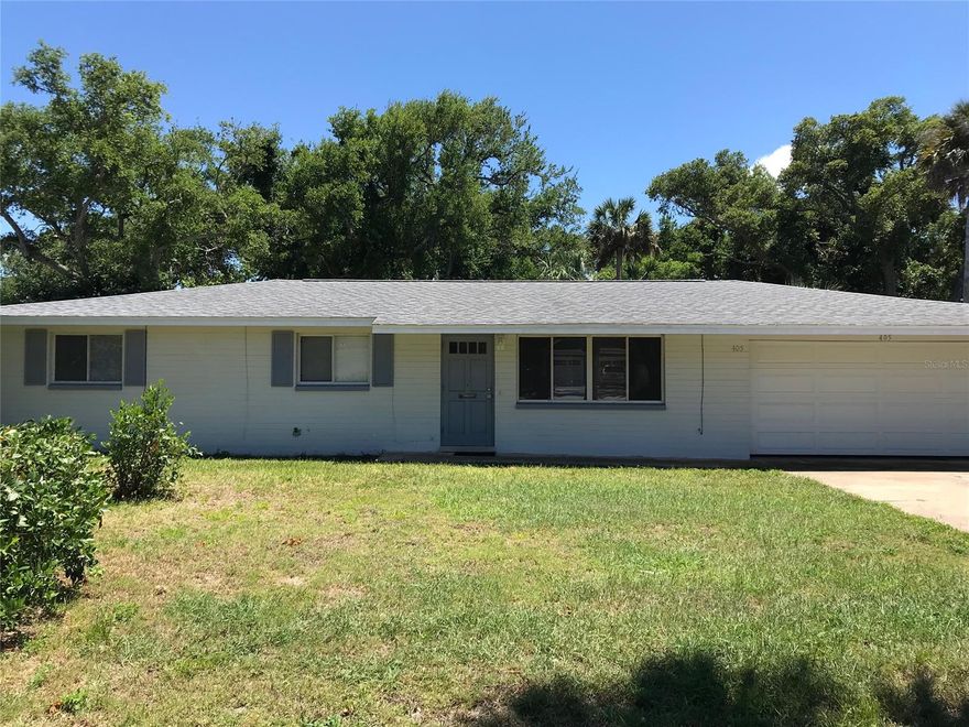 LOCATION, LOCATION, LOCATION!!  This house is in the heart of beachside living!  You are a few blocks to the beach, restaurants, intracoastal, and the famous Flagler Ave. This brick house comes with a large, 2 car garage, terrazzo floors, dining room, Florida room that is enclosed and under AC and heat, and 3 spacious bedrooms.  Come bring your beach toys and enjoy living here in the Central beach location of New Smyrna. You can bike everywhere and enjoy the sunrises in the morning and sunset in the evenings. The master has an ensuite bathroom. Available immediately! Move in costs are 1st month's rent and security deposit of $2200.