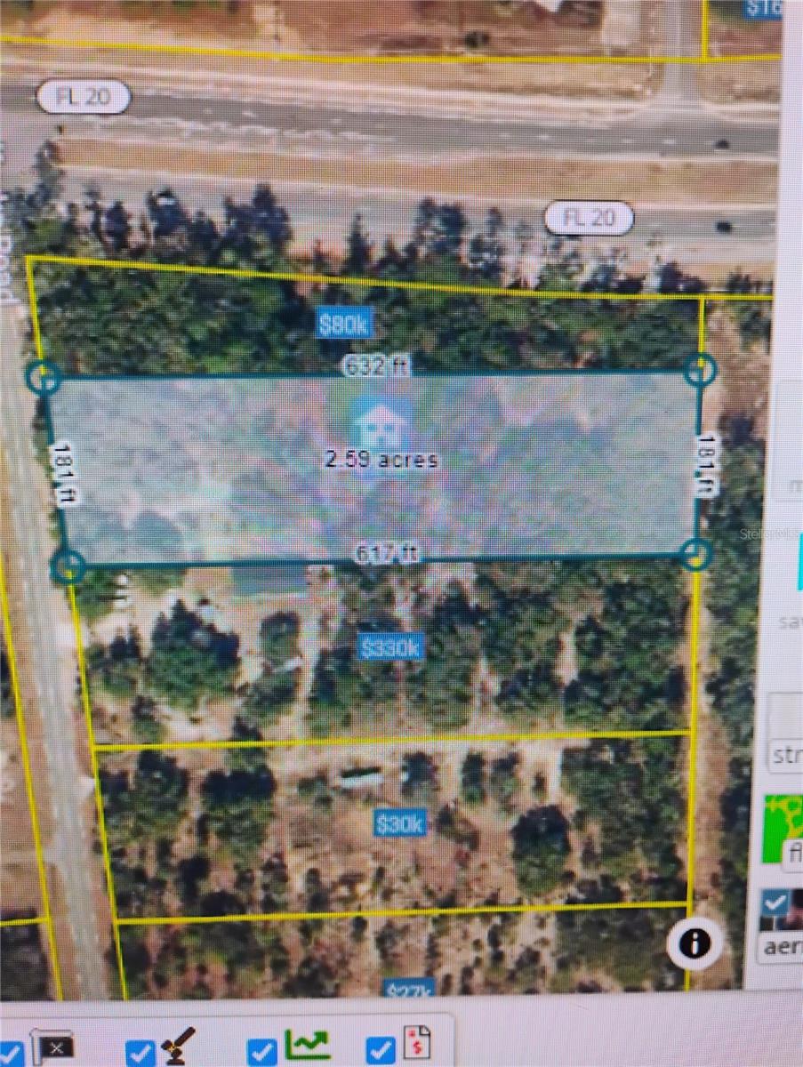 Nice 2.58 AC Residential lot No Wetlands, that you can divide into 2 parcels Contact Putnam Co for any other future usage of lot, on paved rd 180 ft from Hwy 20 come build your dream home with plenty of room. Cash or Owner financing with terms