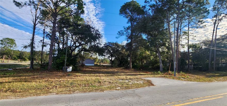 Discover the perfect blend of freedom, space, and convenience on this just-under 1-acre lakefront property - NO HOA! The essentials are already taken care of with electricity, well and septic onsite, plus you'll benefit from an $8,223 impact fee credit thanks to the previous mobile home removal. Zoned Agricultural, this land gives you the flexibility to truly live how you want - bring your horse, chickens, garden and more. You'll love the location, nestled between Eustis and Deland, with a quick trip to the beaches of New Smyrna. Enjoy St. Johns River access just 10 minutes away at Ed Stone Park and Boat Ramp - perfect for boating and fishing. Everyday essentials are close by, with Winn-Dixie and Aldi only 15 minutes toward Deland, and for work or weekend fun, you're an easy drive from Orlando, Mount Dora, Eustis, Deland, Sanford and more. Travel is a breeze with Sanford Orlando International Airport just a short drive away and Orlando International still within convenient reach. A rare opportunity like this doesn't come often!