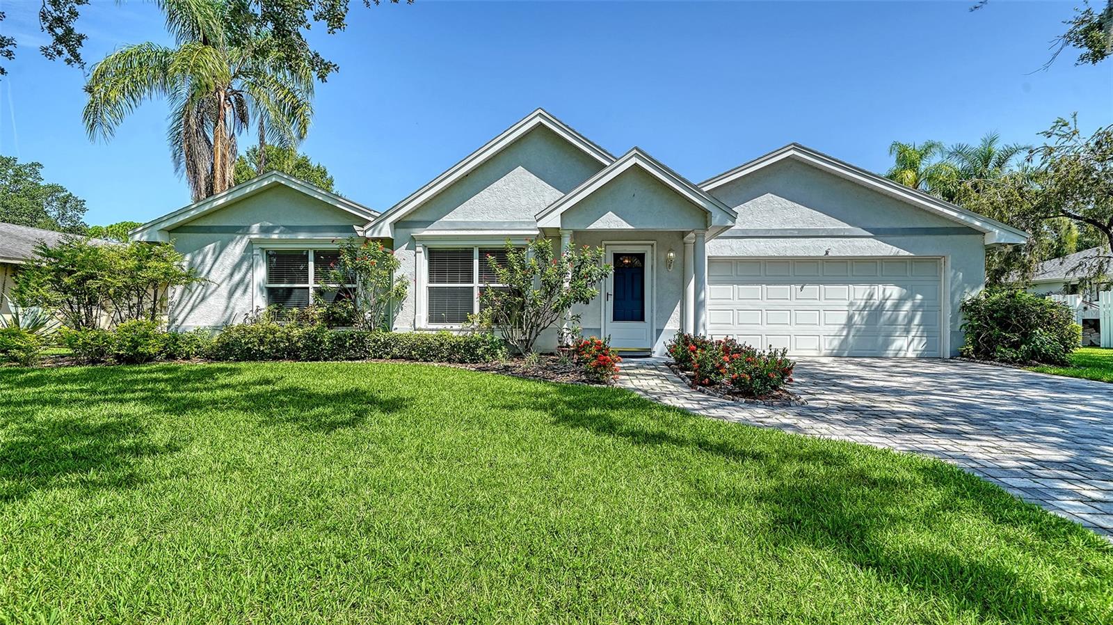 One or more photo(s) has been virtually staged. Room for all and move-in ready! This meticulously maintained and beautifully updated pool home is tucked away on a dead-end street in The Meadows, a 1,600-acre park-like oasis in one of Sarasota’s most desirable locations.
Enjoy peace of mind with major systems less than 4 years old, including a brand-new roof. On a third of an acre, a stately oak, elegant paver driveway and inviting curb appeal welcome you home. Inside, you’ll love the cathedral ceilings in the great room, waterproof luxury vinyl plank flooring, and a gorgeous kitchen featuring white cabinetry, gleaming stainless steel appliances, and stunning White Orion granite countertops.
Designed with flexibility in mind, the smart layout includes a private in-law suite with its own bedroom, bathroom, and den, perfect for guests or multigenerational living.
Step outside to your spacious covered paver lanai with a brand-new PebbleTec Caribbean Blue pool and grilling area, ideal for relaxing or entertaining in style.
Plus, with plenty of storage, fresh interior paint, and just a mile from all the fun and amenities The Meadows has to offer, this home is a rare find!
The Meadows, a 1,600 park-like oasis in a prime location, is a resort lifestyle community 15 minutes from downtown. Residents enjoy 14 miles of trails, fun activities, fitness center, Jr. Olympic pool, 10 pickleball courts plus, pay-to-play at a top-notch tennis complex. You’ll live near award-winning beaches, remarkable arts and culture, and just 5 minutes from Nathan Benderson Park, Mote SEA Aquarium, Whole Foods, Trader Joe’s and The Mall at University Town Center, a world-class shopping, entertainment and dining destination. A fabulous Florida lifestyle awaits!
2024: new 30-year shingle roof, water heater, pebble-tech pool surface and paver decking; 2022: A/C system and refurbished sprinkler system; 2021: kitchen remodel with new appliances; irrigation well for low water bills; above flood plain in flood zone X.