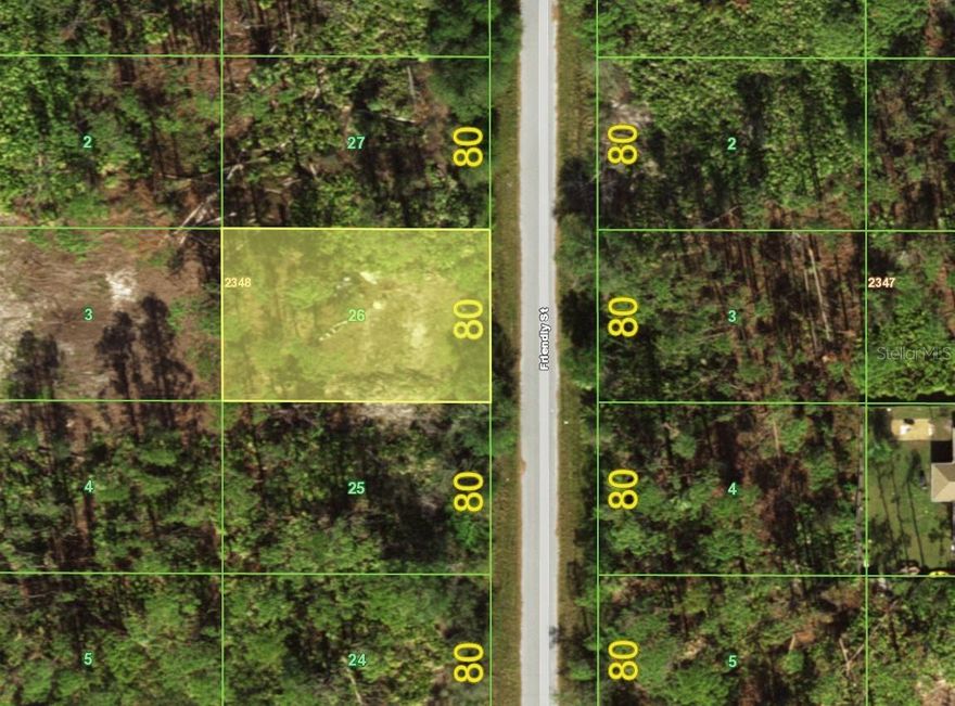 Build your dream home on this residential building lot in this growing area of Port Charlotte. This is a 10,000 square foot lot and is not in a flood zone and not in a Scrub Jay zone (check again with county website to ensure nothing has changed). Highly desirable, especially when it is time to build. Located in a quiet neighborhood in Port Charlotte with electricity nearby! This location is minutes away from the area’s amenities such as beaches, boating, golf courses, shopping and fine dining. Take a short drive to watch the nightly sunsets at any of our nearby stunning beaches: Englewood Beach, Boca Grande Beach, Manasota Key Beach, Venice Beach. Minutes to I-75, you are close to everything. Sarasota 30 minutes to the North and Ft. Myers 30 minutes to the south.