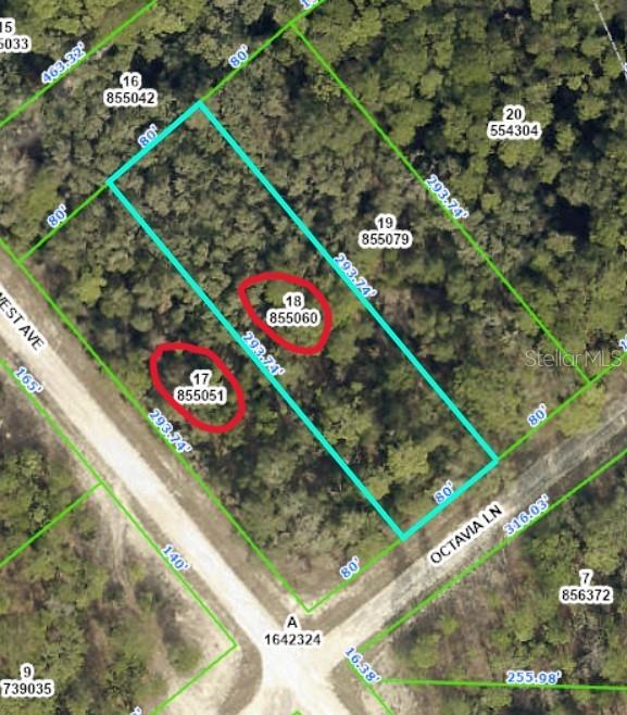 RIDGE MANOR ESTATE - Land