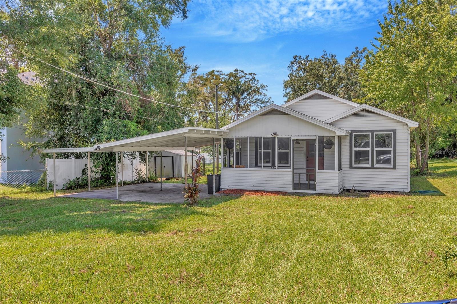 Step into the charm of this 1946 Plant City home, offering 2 bedrooms and 1 bathroom on just under a quarter acre of land. With timeless character and plenty of potential, this property is ready for your personal touch. Outside, you’ll find three storage sheds—one already equipped with electrical—perfect for hobbies, projects, or extra space. A brand-new roof provides peace of mind for years to come. Conveniently located near the heart of Plant City, this home combines historic appeal with room to create the lifestyle you’ve been envisioning.