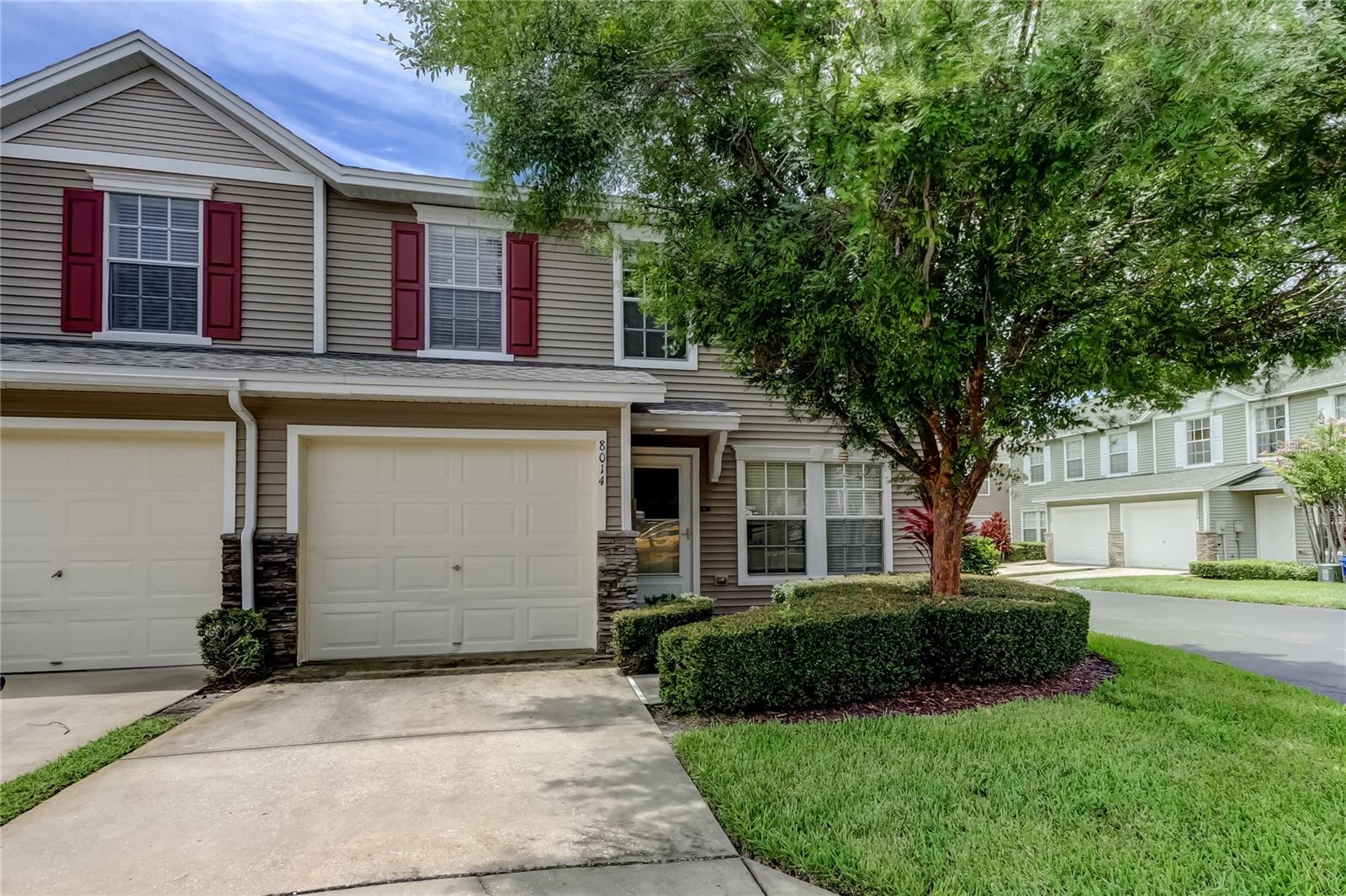 End-Unit Townhome in Cumberland Trace – NO Flood Insurance Required!
Welcome to this beautiful 2004-built 2-bedroom, 1.5-bath townhome with a spacious loft, perfectly situated in the highly desirable Cumberland Trace Townhomes in Largo. This rare END UNIT offers peaceful views, enhanced privacy, and an abundance of natural light. Inside, you’ll find a smart, open floor plan with no wasted space. The kitchen features a large peninsula with bar seating, seamlessly connecting to the dining and living areas—ideal for entertaining. While the home has great bones and a solid layout, it offers a wonderful opportunity for the next owner to bring their own style with a few cosmetic updates. Upstairs, the oversized primary suite boasts vaulted ceilings, a decorative accent wall, plant shelves, and a massive pass-through walk-in closet leading to a spacious ensuite bath with a garden tub, double sinks, walk-in shower, and a large window for natural light. The versatile loft space is perfect for a home office, nursery, or guest bedroom. The indoor laundry closet is conveniently located upstairs and includes a stackable washer/dryer. Outside, enjoy your private rear patio—a perfect space for grilling or relaxing. Additional features include a 1-car attached garage, low HOA of just $175/month (which includes roof maintenance), and the added benefit of NO flood insurance required. The community offers a swimming pool and covered pavilion for residents to enjoy. Cumberland Trace is ideally located near top-rated schools, shopping, dining, and entertainment.