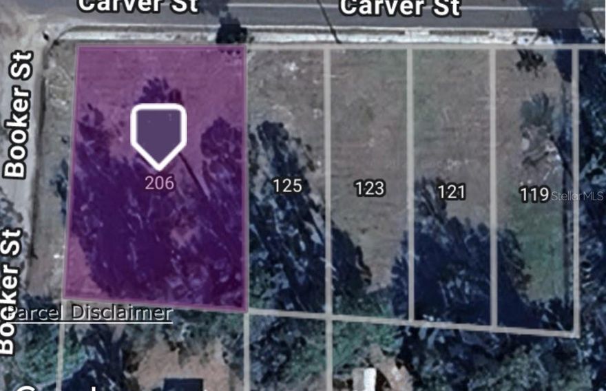 Great investment opportunity in Palatka! This residential lot is conveniently located on a quiet street with easy access to shopping, schools, medical facilities, and major roadways. Perfect for a future homesite or investment property. This lot is being sold as a package deal with additional parcels at 119 Carver (OM714025), 121 Carver (OM714024) , 123 Carver (OM714023) , and 125 Carver (OM714022)—offering a unique chance for investors or builders to acquire multiple properties in close proximity. No HOA and no required build timeframe. Buyer to verify zoning, land use, utilities, and lot dimensions.