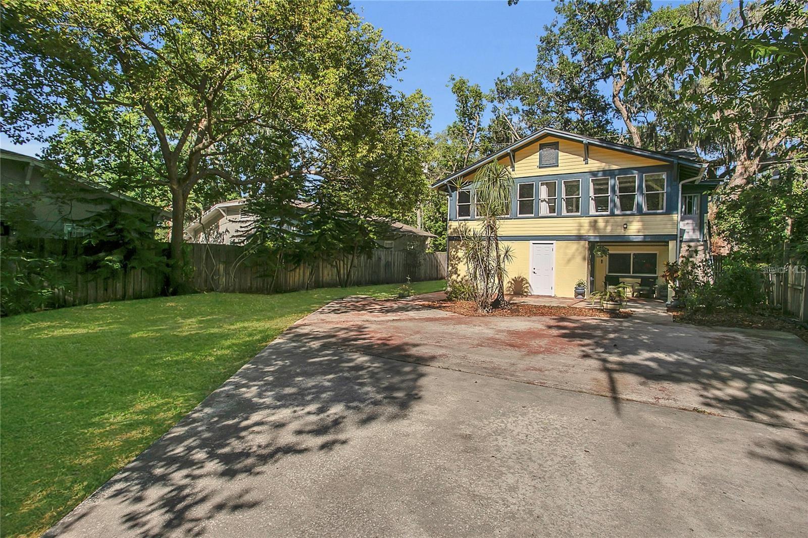 Don’t miss this opportunity to live in a beautifully renovated 1935 property in Sanford’s Residential Historic District! This charming upstairs unit features wide plank flooring, original casement windows, an updated kitchen, and indoor laundry. In addition to the spacious bedroom, there’s a separate room that’s perfect for a home office, study, or creative space. Private entrance and separate electric meter. The property is also getting an exterior facelift with fresh blue paint and white trim (see rendering in attached pictures).