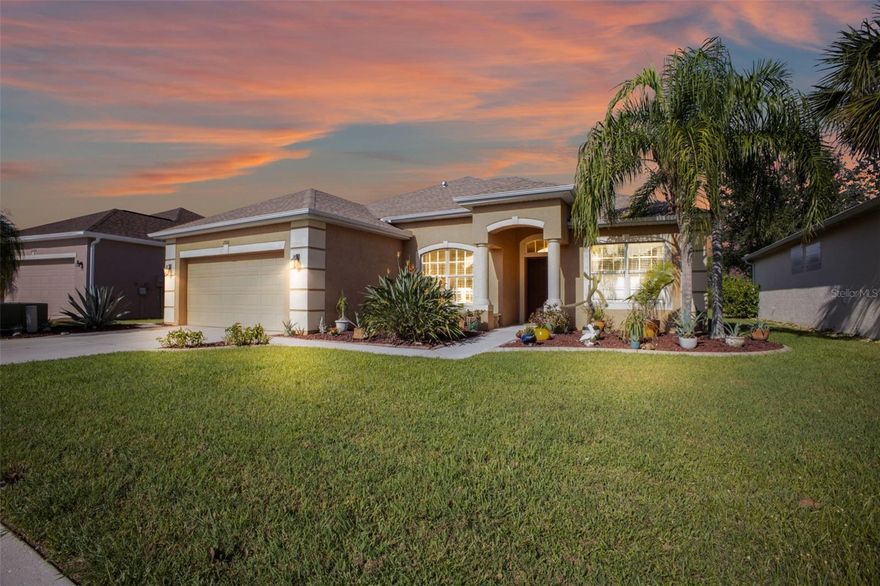 Welcome to your dream home in the wonderful Suncoast Lakes community, where relaxation and convenience converge. This immaculate property stands as a rare gem, boasting an exclusive private pool - the only one currently available for sale in this neighborhood. With a brand-new roof, impeccable maintenance, and a spacious layout, this residence promises a lifestyle of comfort and style. Step inside to discover a beautifully maintained, move-in ready abode. This home radiates warmth and elegance, with its beautiful finishes and an abundance of natural light. With three generously sized bedrooms, and two bathrooms, there's ample space for your family and guests. The versatility of this layout allows you to create your ideal living arrangement. Need a dedicated workspace? No problem. This home features a separate office area, providing a peaceful environment for productivity or creativity. You can also enjoy casual meals in the cozy breakfast nook, or host elegant dinners in the larger dining area. This open floor plan truly makes it easy to entertain. Dive into the lap of luxury with your own private pool oasis. Whether you're seeking a refreshing dip on a sunny Florida day or a quiet evening soak under the stars, this backyard retreat offers it all, to include a beautiful nature view in the back yard. Suncoast Lakes offers the perfect blend of tranquility and accessibility. You'll find yourself conveniently situated near I75, making commutes a breeze. Explore nearby shopping and dining options, or take a short drive to the picturesque Charlotte Harbor. Downtown Punta Gorda and Fisherman's Village are also just a short drive away. This property is an extraordinary find in Suncoast Lakes, where the luxury of a private pool meets the convenience of a well-maintained home. Don't miss your chance to experience the best of Florida living in this remarkable residence. Schedule a showing today and make this exceptional house your forever home.