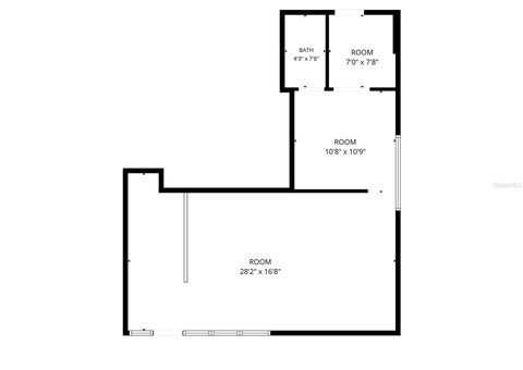 Tiny photo for 380 E Hathaway Avenue, Bronson, FL 32621 (MLS # OM726896)
