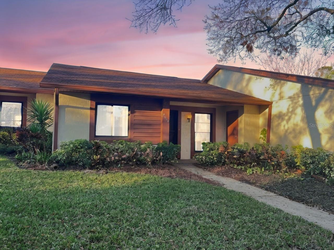 One or more photo(s) has been virtually staged. Welcome to this diamond in the rough, offering an incredible opportunity to design your dream home in sunny Florida! This spacious 2-bedroom, 2-bathroom condo features an inviting front porch, a convenient 1-car carport, a storage closet, a utility closet, and an enclosed lanai perfect for relaxing and enjoying the tropical surroundings. Within this vibrant community, you'll find a range of amenities including a clubhouse, refreshing pool, tennis courts, and even a public golf course. Plus, the convenience of nearby medical facilities, shopping, and transportation ensures everything you need is just moments away. This is a perfect opportunity to transform this blank canvas into a personalized paradise with your creative vision and design flair. Leave those snow shovels behind up North and embrace the Florida lifestyle. With endless potential to remodel and customize, this condo is your opportunity to create a unique haven. Don't miss out on making this your own special retreat—schedule a showing today and start imagining the possibilities! *** This property has a 30 day first look period for Owner Occupants, Eligible Nonprofit Organization that is tax-exempt under Section 501(c)(3), or A government or instrumentality of government. ***