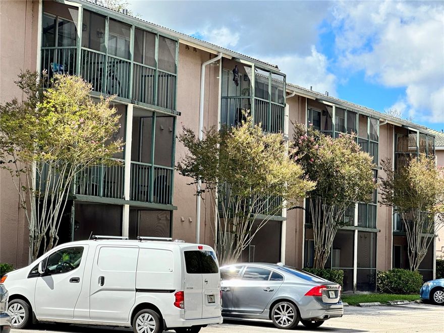 LOCATION, LOCATION, LOCATION!! Ground floor 1/1 condo, next door for plenty of shopping at Altamonte Mall, entertainment at Uptown at Cranes Roost Park, movie theaters and all kind of restaurants. Only 2 miles from Sunrail station. Close to I-4 and 436 for easy access to Downtown Orlando, the airport, theme parks, etc. Living-Dining room and breakfast bar in open kitchen. Bedroom has a walking closet and screened porch. Freshly painted. Brand new carpet. Built in cabinets. Community offers 2 pools, Tennis courts, shuffleboard, car wash area and laundry facility. Rent includes water, sewer,gas, grounds maintenance and A/C.