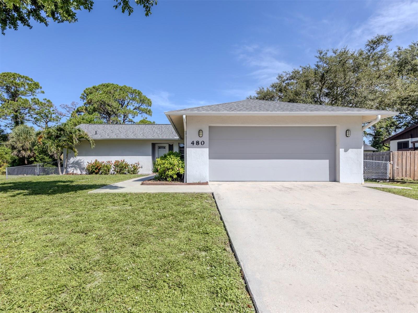 Great home in South Venice. This two-bedroom, two-bath, two-car garage has a 1-year-old roof, updated kitchen with stainless appliances and a propane gas stove! Open floor plan with split bedrooms and nice enclosed lanai. Tile flooring throughout. South Venice offers a ferry to private Gulf beach and private boat ramp for a yearly fee and not required to purchase only if you would like to use it. Close to shopping and public transportation. This home won't last long and is a must-see!