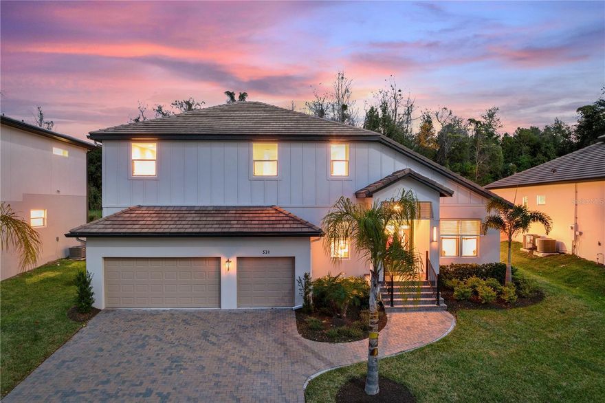 One or more photo(s) has been virtually staged. Welcome to the home that buyers wish they could build… without the wait.

Introducing The Seville Plan—a brand-new, custom-built masterpiece by Beck Custom Homes, perfectly positioned in the gated community of Sanctuary Golf Estates in Apopka. With 6 bedrooms, 4 bathrooms, and over 3,400 square feet of thoughtfully designed living space, this home delivers the kind of flexibility, function, and elevated design today’s buyers are searching for—all priced below comparable homes.

From the moment you walk in, the difference is clear. Wide-plank luxury vinyl flooring flows seamlessly through an open-concept layout, leading you into a light-filled great room with tray ceilings that instantly feels like home. This is where everyday living meets effortless entertaining.

At the heart of it all—the kitchen. Designed to impress and built to perform, it features top-tier stainless steel appliances, an oversized center island, and smart storage that actually works for real life. Whether it’s hosting, cooking, or just gathering, this space delivers.

The first-floor primary suite is a true retreat—offering privacy, space, and a spa-inspired bathroom with dual vanities and a custom California Closet system that elevates daily living. A second downstairs bedroom adds flexibility for a home office, guest space, or multi-generational living.

Upstairs, the layout continues to shine. Bedrooms 3 and 4 are connected by a Jack-and-Jill bath, while bedroom 5 features an impressive walk-in closet with custom California Closets. Bedroom 6 rounds out the space—perfect for growing households, hobbies, or additional workspace.

But what truly sets this home apart is what you don’t always see…

Built with energy efficiency and long-term durability in mind, you’ll find radiant barrier roof decking, core-filled block wall insulation, a long-life concrete tile roof, and functional gutters already in place—giving you peace of mind from day one.

Step outside and imagine what’s next. The fully fenced backyard with a paver patio offers the perfect canvas to design your dream pool and outdoor oasis, all while backing up to the former Errol Golf Course—creating a sense of space and privacy that’s hard to find.

And the location? Just minutes to the 429 Expressway, with easy access to shopping, dining, and everything Central Florida has to offer.

This isn’t just a new construction home.
It’s a smarter move, a better design, and an opportunity to own something truly different.

Homes like this don’t sit—they get noticed. Schedule your private showing today.