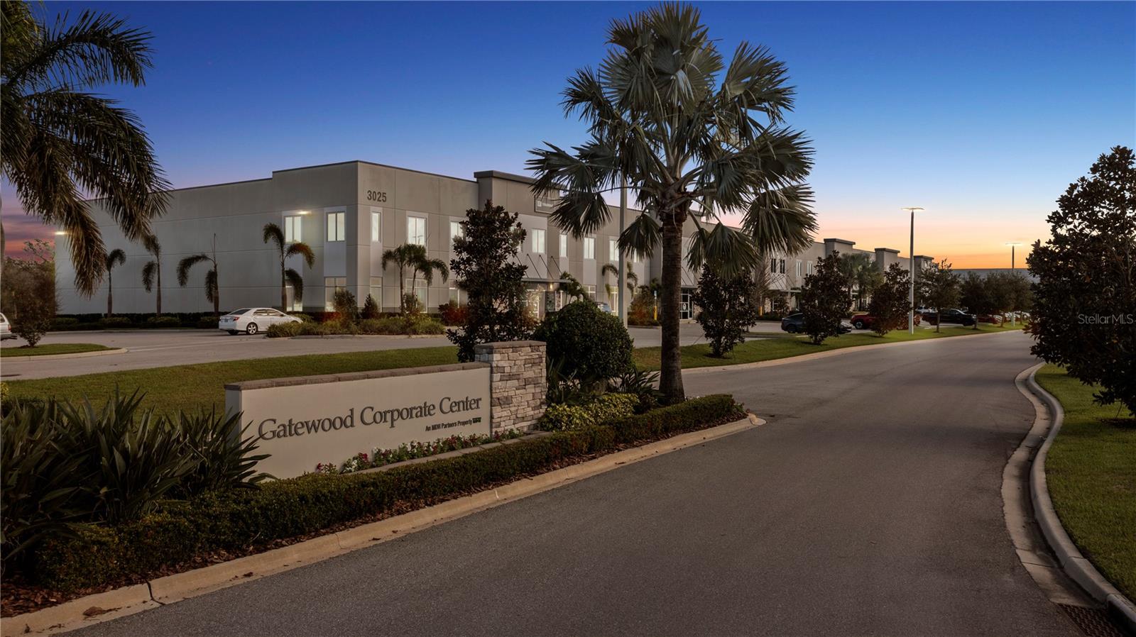 Welcome to your new commercial property in the highly sought-after Gatewood Corporate Center, conveniently located just off Lakewood Ranch Boulevard. This fantastic property is comprised of lots 104 and 105, offering significant excess acreage for storage, employee parking, and fleets, making it ideal for any manufacturer or light distributor. This accessible and secure warehouse, serviced via drive-in ramp, provides a safe and efficient workspace for you and your employees. With ample space for storage, parking, and fleet management, you'll have everything you need to streamline your business operations.nnThis property is located just minutes from State Road 70 and in the heart of Lakewood Ranch, making it an incredibly convenient location for you and your business. You'll be in close proximity to all the amenities and services you need, including restaurants, shops, and more. PLUS! this beautiful area is surrounded by water and wooded area which makes a serene and calming work environment for all. Don't miss out on this fantastic opportunity to own a commercial property in one of the most desirable locations in the area. Schedule a tour today and make this your new business address.