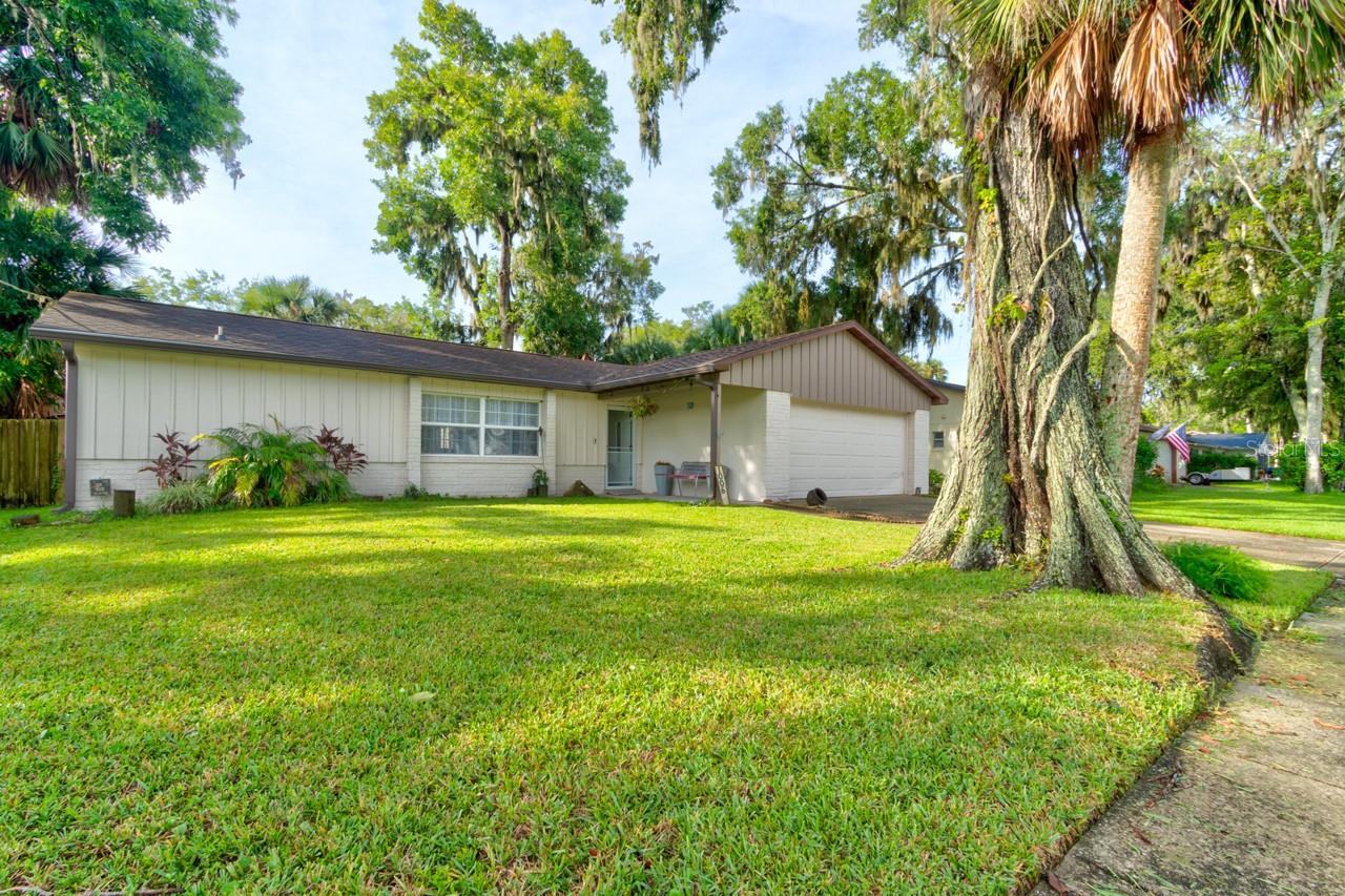 Charming 3-Bedroom Home with Pond Views & Golf Course Access
Welcome to this beautifully updated 3-bedroom, 2-bath home featuring a desirable split floor plan and a spacious master suite with private bath. Recently remodeled, this home offers a modern kitchen with brand-new appliances, new HVAC system, energy-efficient windows, and stylish new tile flooring throughout. The property also includes a 2-car-attached garage with automatic door opener for convenience.
Enjoy the outdoors from your fenced backyard overlooking a serene 5-acre pond connecting to a preserve and dog park, just perfect for bird watching or casting a line. Enjoy the grilling station and water view covered seating area. For extra storage there is a freestanding 8’x10’ shed. For your use there is an athletic sports treehouse with a slide.
Located just a short walk to a semi-private 18-hole golf course and minutes from shopping, dining, and the beach, this home blends comfort, nature, and lifestyle in one ideal package.
Don’t miss this opportunity—schedule your private showing today!