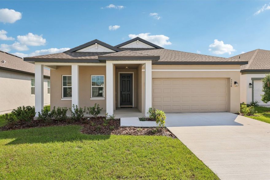 Discover this beautifully crafted home inspired by Ashton Woods’ Harmony Collection, designed with style, comfort, and everyday functionality in mind. Situated on a spacious 50-foot-wide homesite with an extended 125-foot-deep lot, this home offers ample outdoor space for relaxation and entertaining. Inside, you’ll find 8-foot interior and exterior doors, luxury quartz countertops throughout the kitchen and bathrooms, and a stunning backsplash that enhances the home’s modern design. The primary suite provides a peaceful retreat with elegant finishes and thoughtful details.
Located in a charming community featuring a relaxing pool with tanning area, shaded playground, and a versatile clubhouse complete with a kitchen, sitting area, and bathroom, residents also enjoy a peaceful walking trail that winds around a beautiful pond. Perfectly balancing luxury and tranquility, this home offers an inviting lifestyle in a picturesque setting.