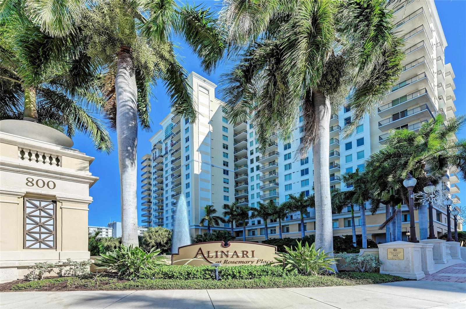 Experience 10th-floor panoramic views in this highly sought-after “Cellini” split floor plan—1,323 sq. ft. of refined living in the heart of Downtown Sarasota. This 2-bedroom, 2-bath luxury residence showcases soaring ceilings, expansive windows, and a bright open concept design perfect for entertaining. The gourmet kitchen boasts granite counters, light color coastal cabinetry, and brand new 2025 Thermador appliances.
The spacious primary suite features a custom walk-in closet, double vanity, soaking tub, and separate shower. The private guest bedroom and bath are thoughtfully positioned on the opposite side of the home. Recent updates include a new HVAC system (2025), fresh paint, and elegant crown molding.
Resort-style amenities include an 80-ft. Jr. Olympic heated pool and spa with cabanas, sauna, the largest fitness center in Downtown Sarasota, 24-hour concierge, secure garage parking, wine storage and tasting room, guest suites, business center, movie theater, and vibrant social activities.
Enjoy plush silk-thread carpeting, ceramic tile flooring, and a large private utility room with full-size washer/dryer. Located across from the Van Wezel Performing Arts Hall, and just minutes to The Bay’s 53-acre waterfront park, the Ballet, Opera House, shopping, fine dining, and a quick trolley ride to Lido Beach and St. Armands Circle. Investor-friendly opportunity!