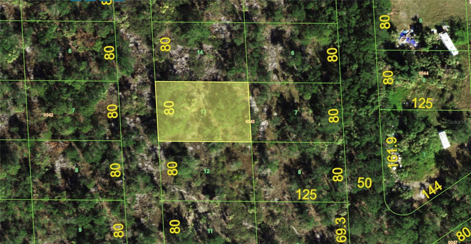 TEE & GRN ESTATES 1ST ADD - Land