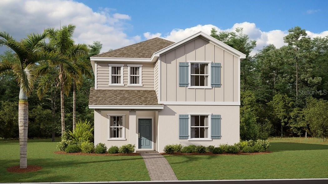 Under Construction. Tired of apartment sized living? Large families will enjoy this luxurious and spacious two-story, five bedroom, three bathroom home. The roomy kitchen leads into a dining room, breakfast nook and family room. There is even a loft that provides additional space. The floorplan also includes a front porch, back patio, and a two car, rear load garage. Enjoy connectivity, green building features, plus new energy conscious appliances. Welcome to Wellness Ridge the community that was designed to provide a Healthy & Active Lifestyle!! Community Features include: Sports Courts, Clubhouse, Fitness Center, Conservation Areas, Playground, Resort Style Swimming Pool and Multi-Use Trails. This beautiful home is very close to Lake Louisa State Park. Clermont is one of the fastest-growing cities in Central Florida. Strategically located close to Orlando and theme parks, it is known for its picturesque hills and pristine lakes. Schedule your appointment today!